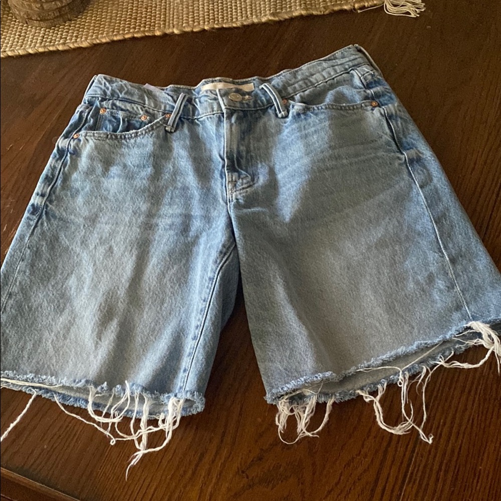 Mother denim shorts